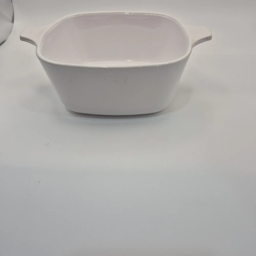 Vintage Corning Ware P-43-B Just White 2 3/4 CUP 700 ML Petite Casserole Dish
